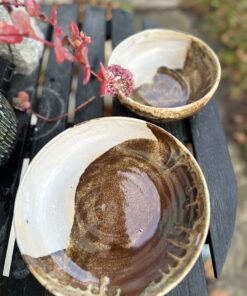 Unika skål Bark grå 22-7